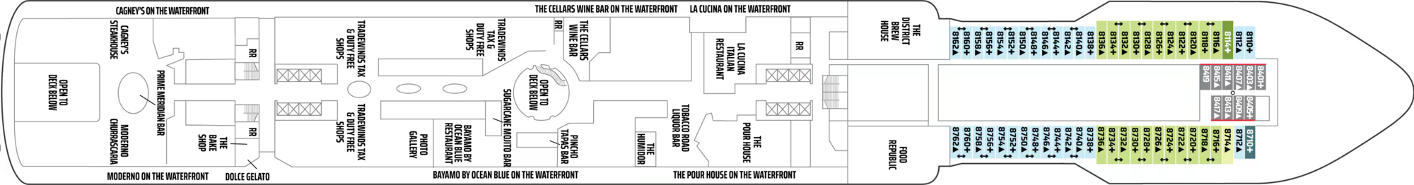 Deck 8 plan